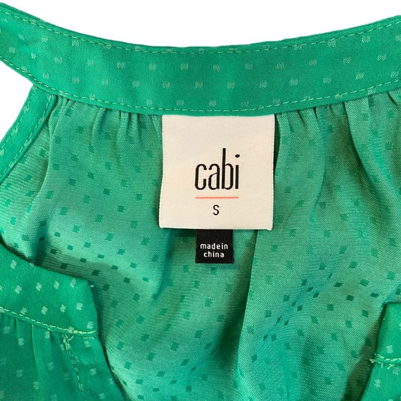 Cabi Women's Top Green - Size S - Picture 2 of 4